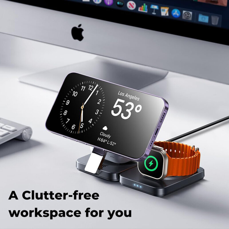 Incarcator wireless MagSafe Qi2, Type-C Lisen, YL0324090008