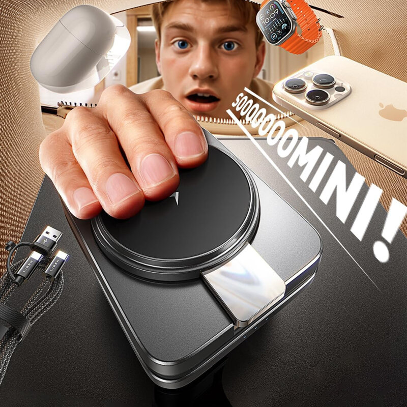 Incarcator wireless MagSafe Qi2, Type-C Lisen, YL0324090008