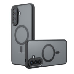 Husa Samsung Galaxy A57 5G Techsuit PureFrost MagSafe, negru frost