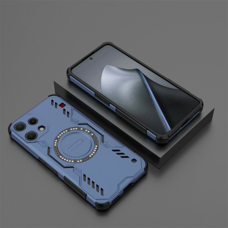 Husa Nothing Phone (3a) Lite Techsuit ArmorMag Case, albastru