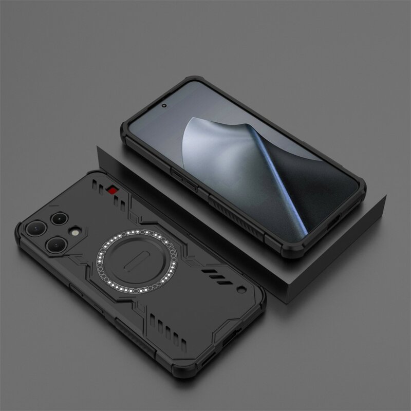 Husa Nothing Phone (3a) Lite Techsuit ArmorMag Case, negru