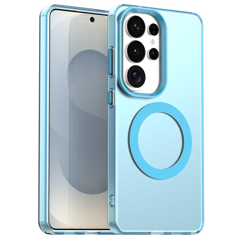 Husa Samsung Galaxy S26 Ultra Techsuit CandyCase MagSafe, albastru