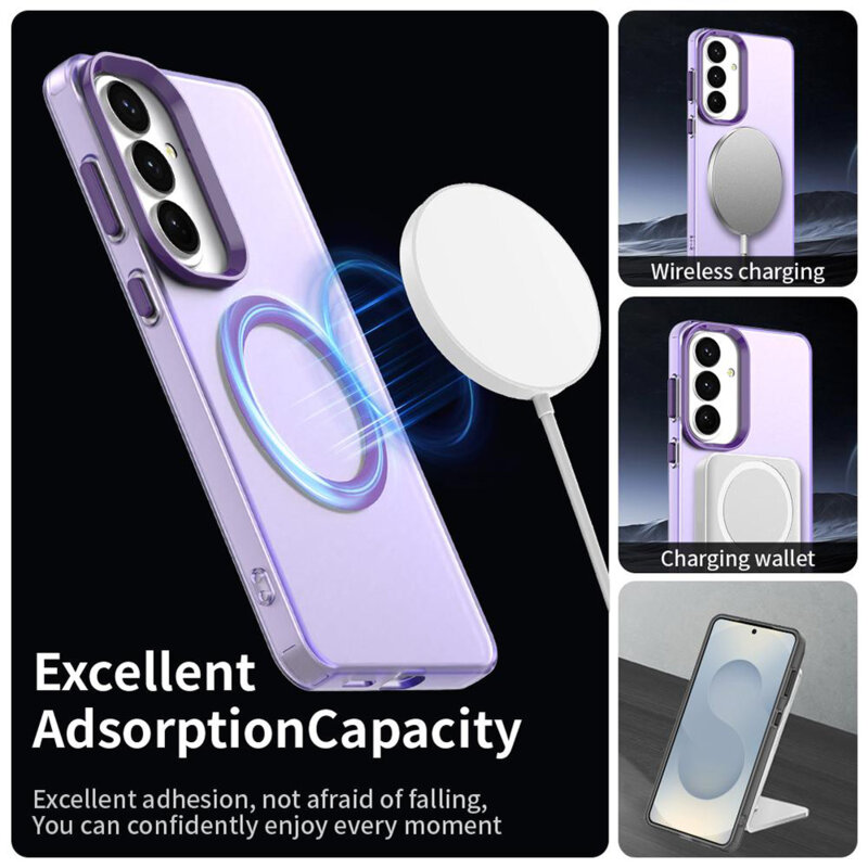 Husa Samsung Galaxy S26 Plus Techsuit CandyCase MagSafe, mov