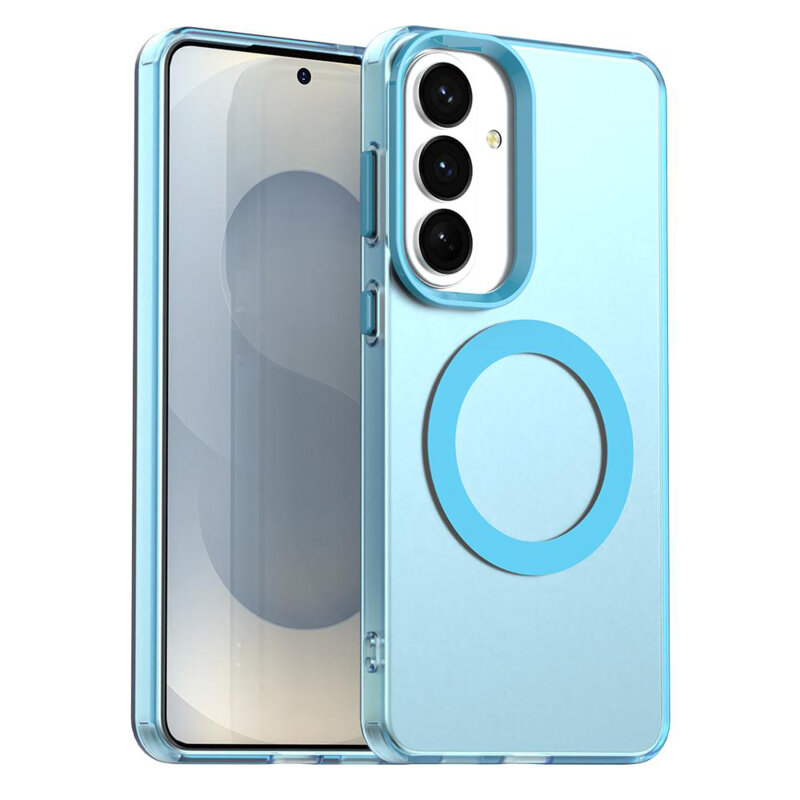 Husa Samsung Galaxy S26 Plus Techsuit CandyCase MagSafe, albastru