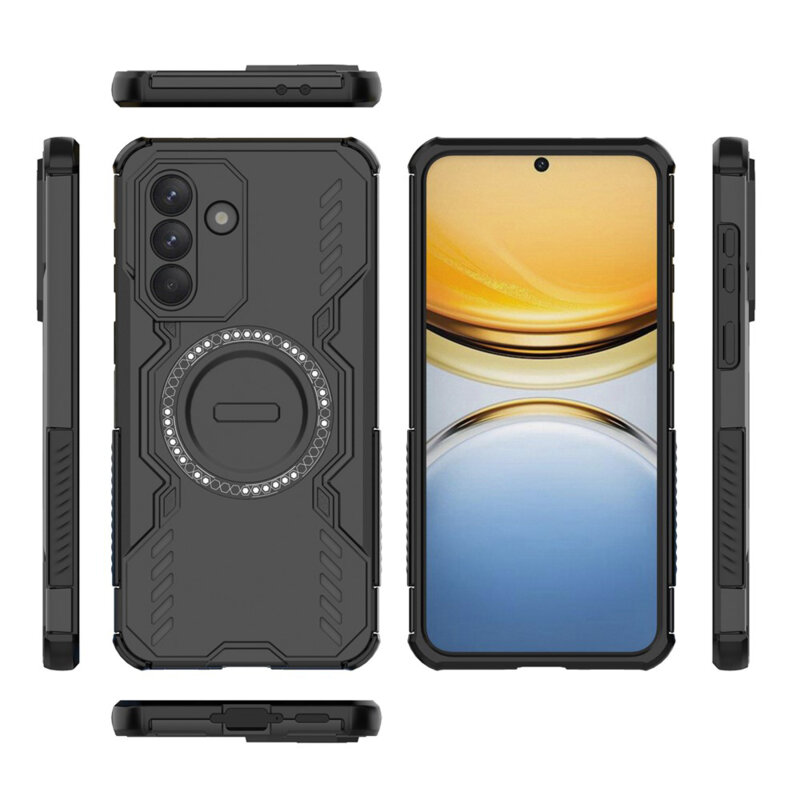 Husa Samsung Galaxy A37 5G Techsuit ArmorMag Case, negru