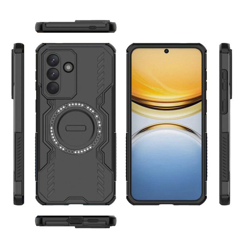 Husa Samsung Galaxy A57 5G Techsuit ArmorMag Case, negru