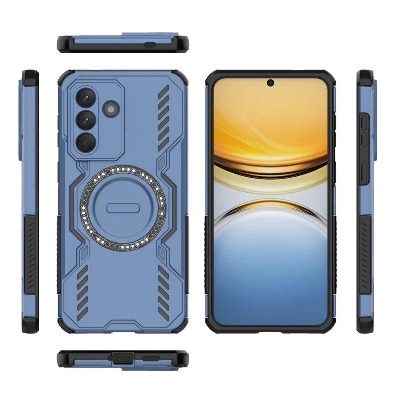 Husa Samsung Galaxy A57 5G Techsuit ArmorMag Case, albastru