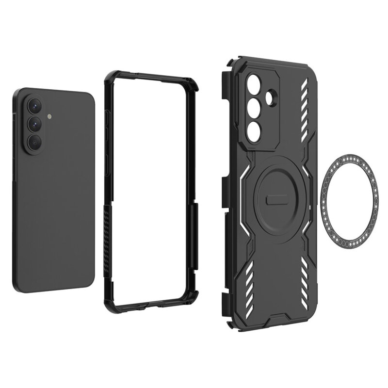 Husa Samsung Galaxy A57 5G Techsuit ArmorMag Case, albastru