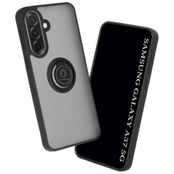 Husa Samsung Galaxy A37 5G Techsuit Glinth cu inel suport stand magnetic, negru