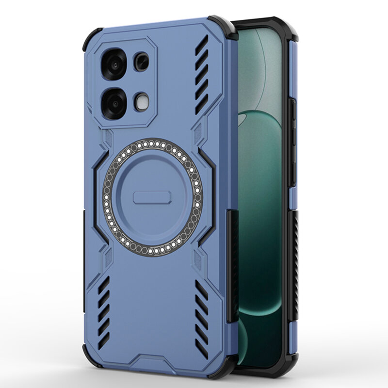 Husa Oppo A6 Pro 5G Techsuit ArmorMag Case, albastru