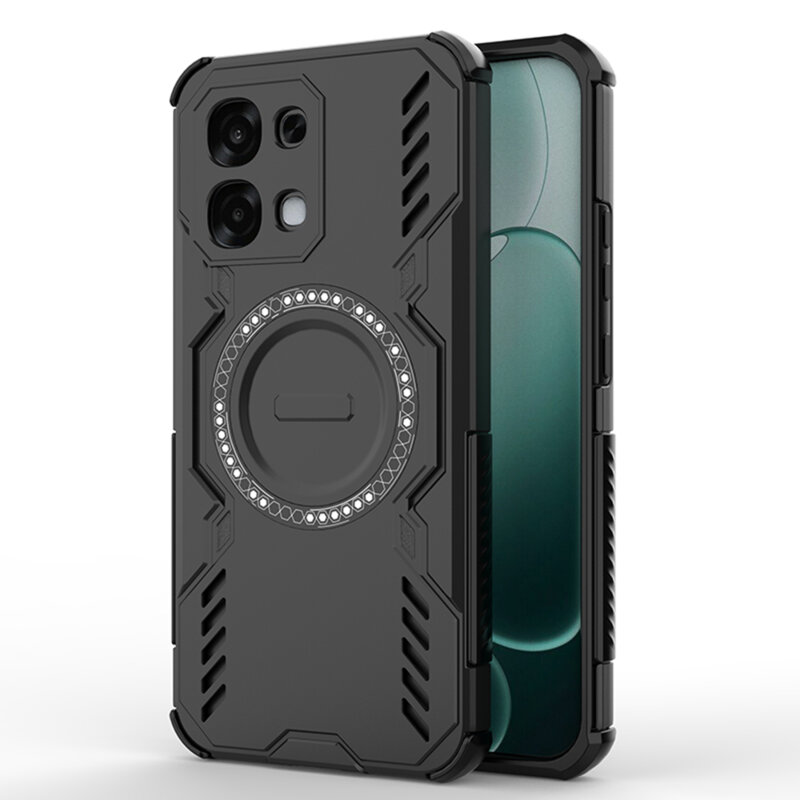 Husa Oppo A6 Pro 5G Techsuit ArmorMag Case, negru