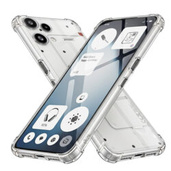 Husa Nothing Phone (3a) Lite Techsuit Shockproof Clear Silicone, transparenta