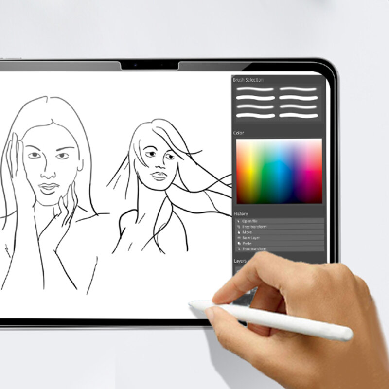 [Pachet 2x] Folie sticla Samsung Galaxy Tab S10 Plus Techsuit ArmorGlass CrystalHD, transparenta