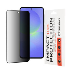 Folie sticla Samsung Galaxy A36 5G Techsuit 111D Privacy Full Glue, negru