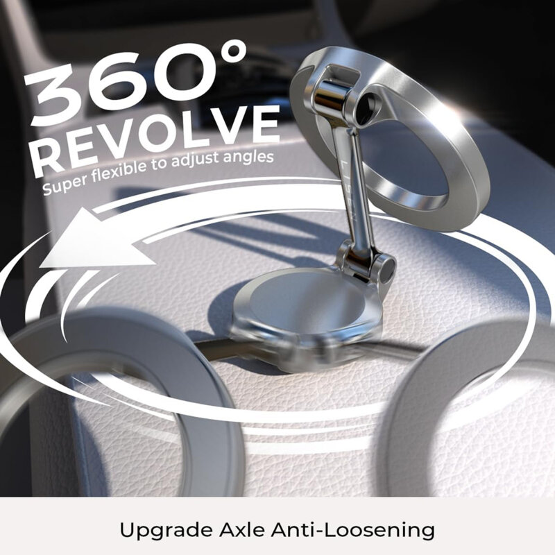 Suport auto de telefon MagSafe Lisen, negru, YL0224010003