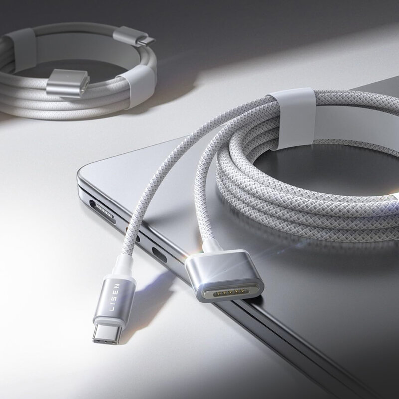 Cablu Type-C, MagSafe 3 Lisen, 140W, 2m, YL0123070001
