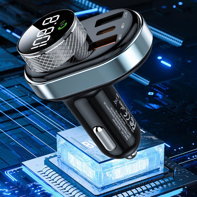 Incarcator auto 30W cu modulator FM Proove, FMSL30110001