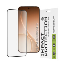 Folie sticla Oppo Reno15 Pro Techsuit 111D Full Glue Full Cover, negru