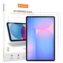 [Pachet 2x] Folie sticla Samsung Galaxy Tab S10 FE Plus Techsuit ArmorGlass CrystalHD, transparenta