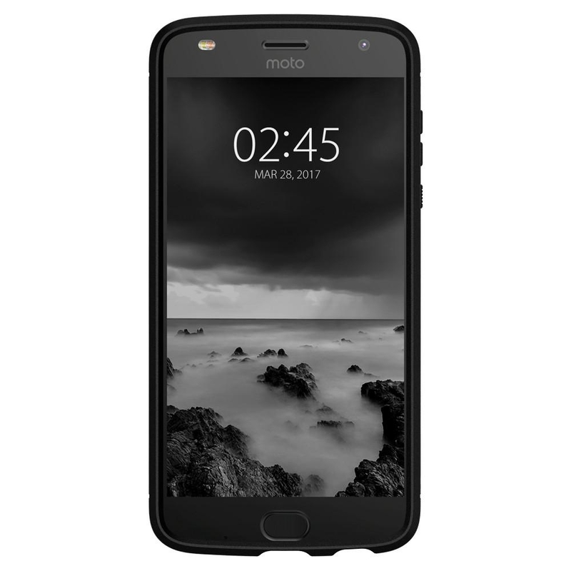 Bumper Spigen Motorola Moto Z2 Play Rugged Armor - Black - CatMobile