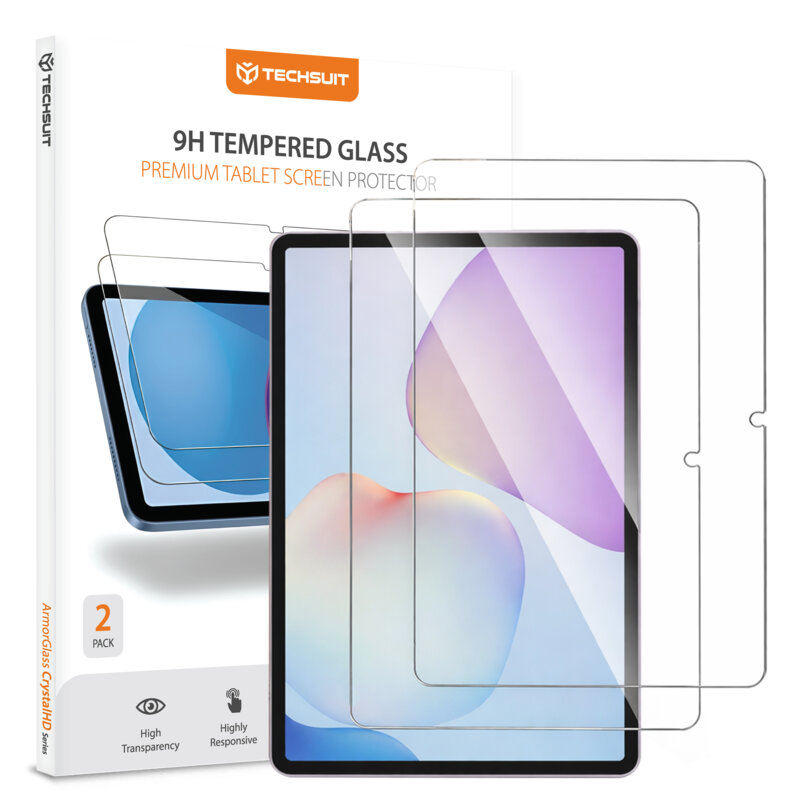 [Pachet 2x] Folie sticla Huawei MatePad 11.5 (2025) Techsuit ArmorGlass CrystalHD, transparenta