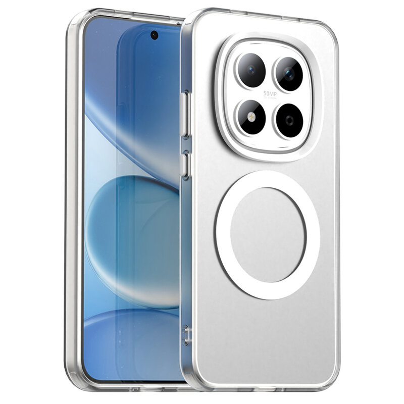 Husa Xiaomi Redmi Note 15 Pro 5G Techsuit CandyCase MagSafe, alb