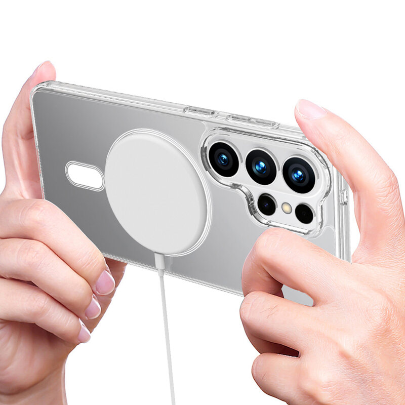 Husa Samsung Galaxy S26 Ultra Techsuit MagSafe Pro, transparenta