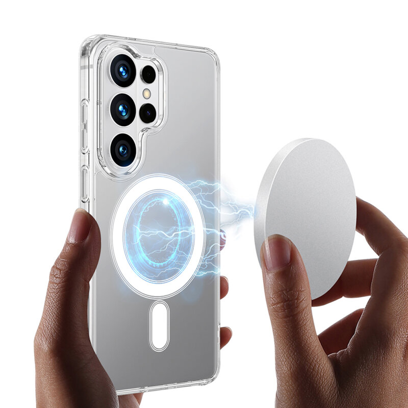 Husa Samsung Galaxy S26 Ultra Techsuit MagSafe Pro, transparenta