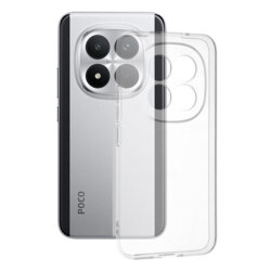 Husa Xiaomi Poco M8 Pro 5G Techsuit Clear Silicone, transparenta