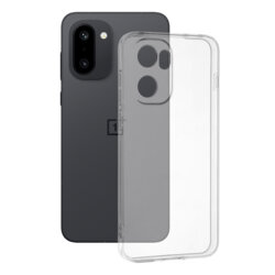 Husa OnePlus 15R Techsuit Clear Silicone, transparenta