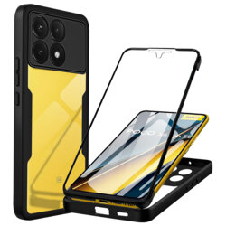 Husa 360° Xiaomi Poco X6 Pro Techsuit ColorVerse, negru
