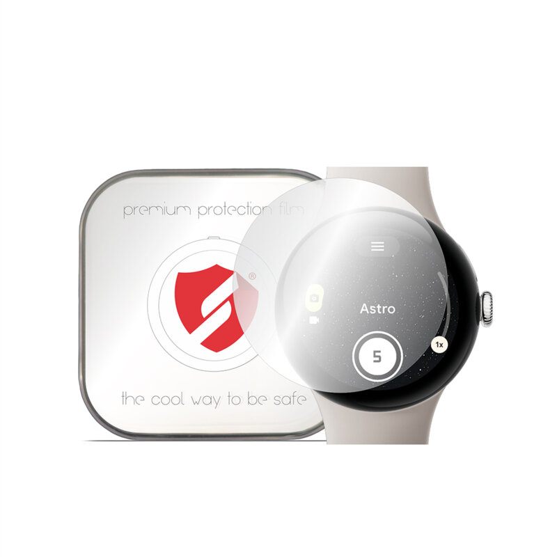 [Pachet 4x] Folie regenerabila premium Google Pixel Watch 4 45mm Smart Protection Classic, transparenta