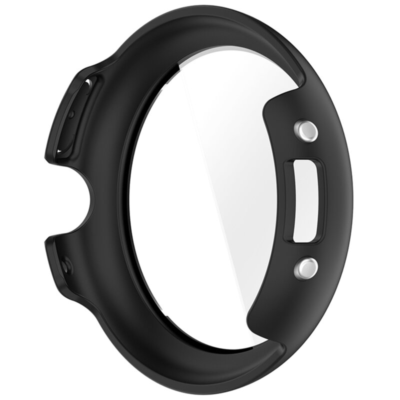 [Pachet 360°] Husa + folie Google Pixel Watch 4 45mm Techsuit Defense, negru
