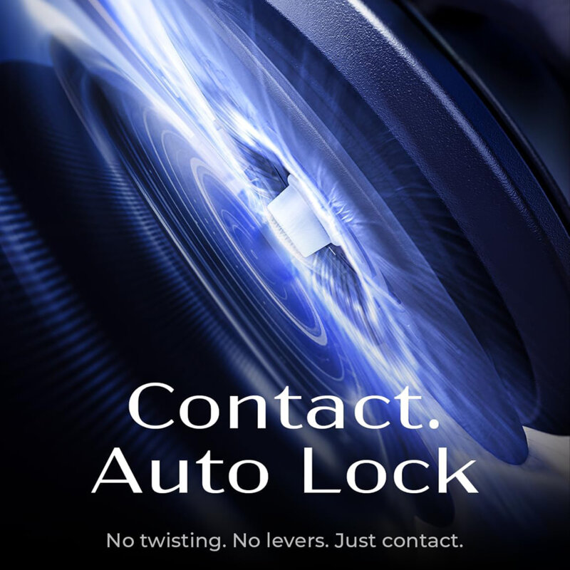 Suport telefon auto magnetic, electric Lisen, 130mAh, gri, A690