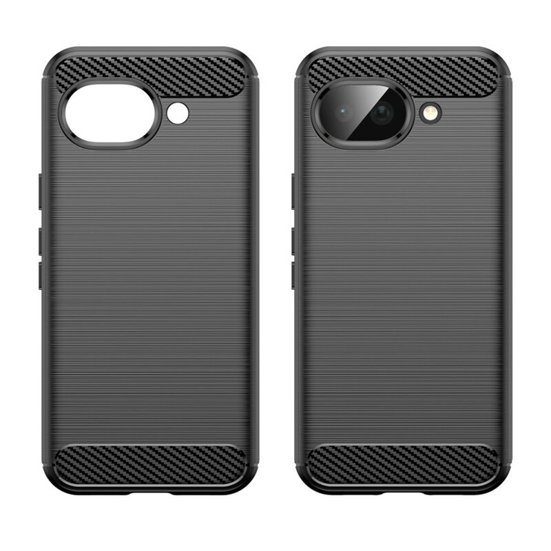 Husa Google Pixel 10a Techsuit Carbon Silicone, negru