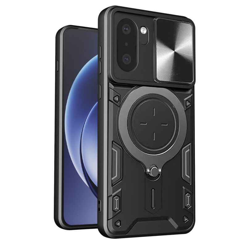 Husa OnePlus 15R Techsuit CamGuard Pro, negru