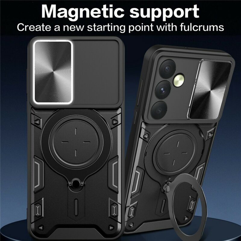 Husa OnePlus 15 Techsuit CamGuard Pro, rosu