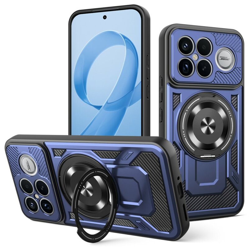 Husa Xiaomi Poco F8 Ultra Techsuit RuggedCam, albastru