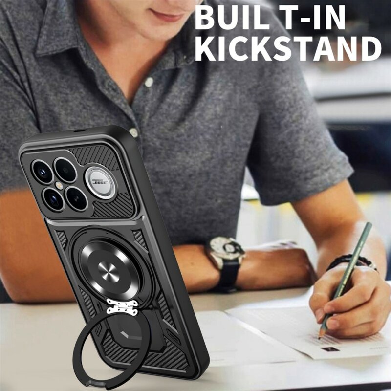 Husa Xiaomi Poco F8 Ultra Techsuit RuggedCam, albastru