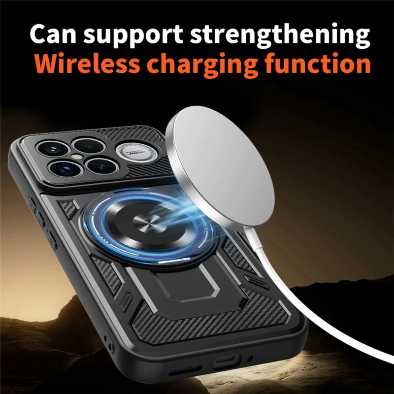 Husa Xiaomi Poco F8 Ultra Techsuit RuggedCam, albastru