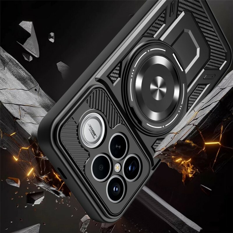 Husa Xiaomi Poco F8 Ultra Techsuit RuggedCam, albastru