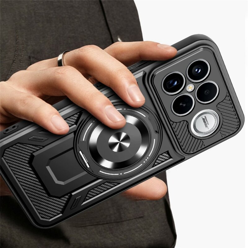 Husa Xiaomi Poco F8 Ultra Techsuit RuggedCam, negru