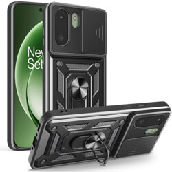 Husa OnePlus 15R protectie camera Techsuit CamShield Series, negru