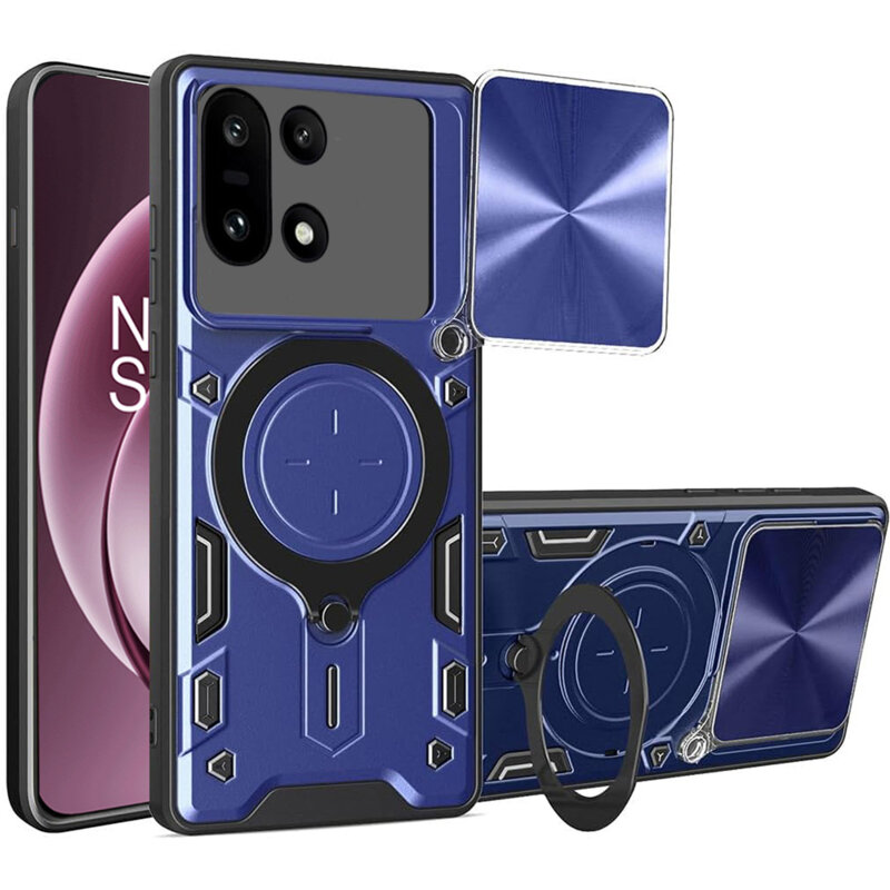 Husa OnePlus 15 Techsuit CamGuard Pro, albastru
