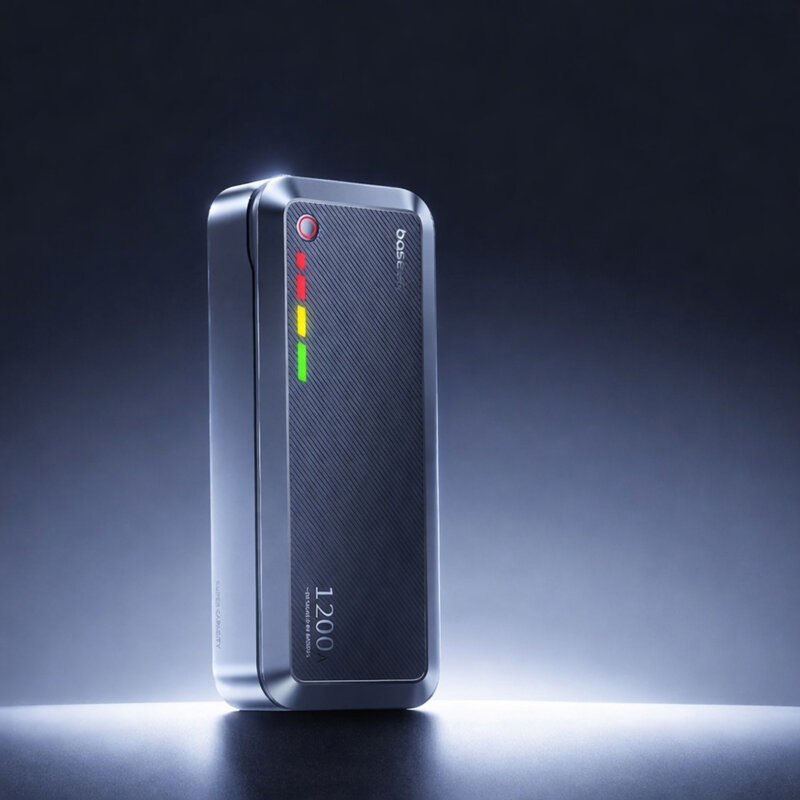 Jump starter portabil 1200A Baseus PrimeTrip VJ1, negru