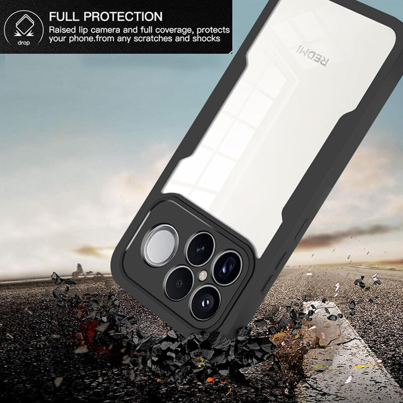 Husa 360° Xiaomi Poco F8 Ultra Techsuit ColorVerse, albastru