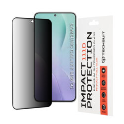 Folie sticla Samsung Galaxy M56 Techsuit 111D Privacy Full Glue, negru
