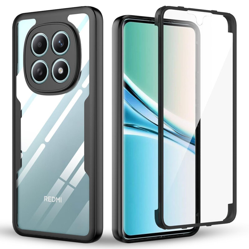 Husa 360° Xiaomi Redmi Note 15 5G Techsuit ColorVerse, negru