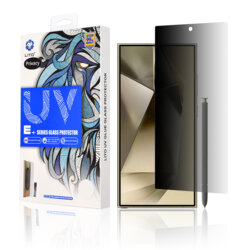 Folie sticla Samsung Galaxy S24 Ultra Lito UV Glue, privacy