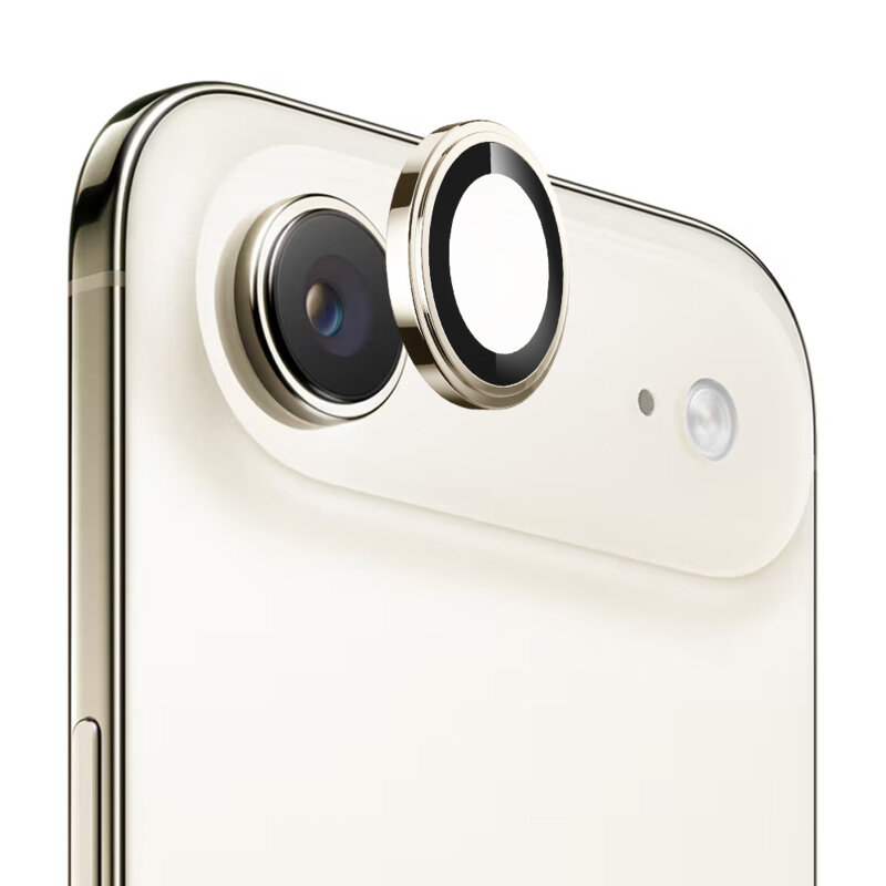 Folie sticla iPhone 17 Air Lito S+ Camera Protector, galben